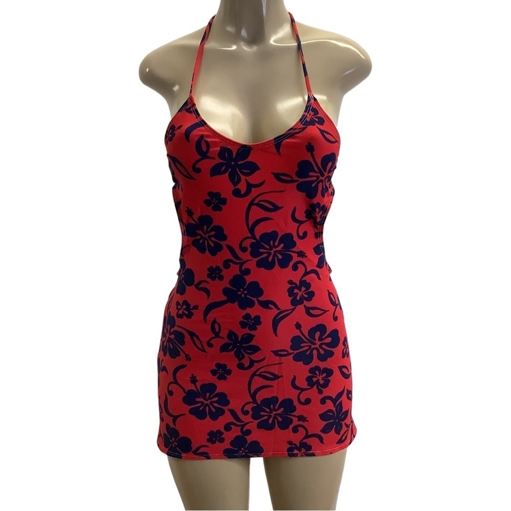Indecent Proposal by Zuliana mini dress with cut out design and halter tie